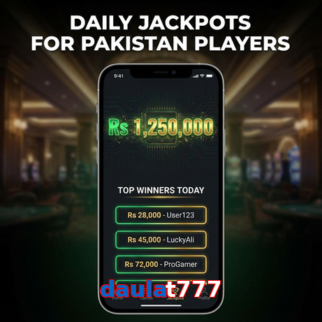 Game list for Daulat777 win section